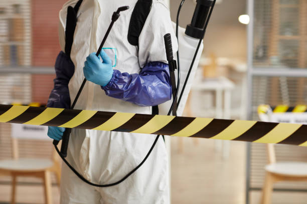 Professional Blood Cleanup technician working in Burlington, NC